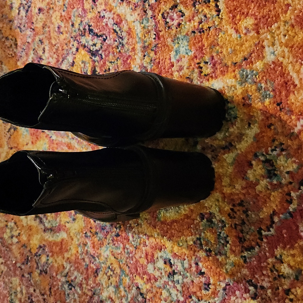 Madden girl black Kamora 10 M platform booties - Picture 8 of 14